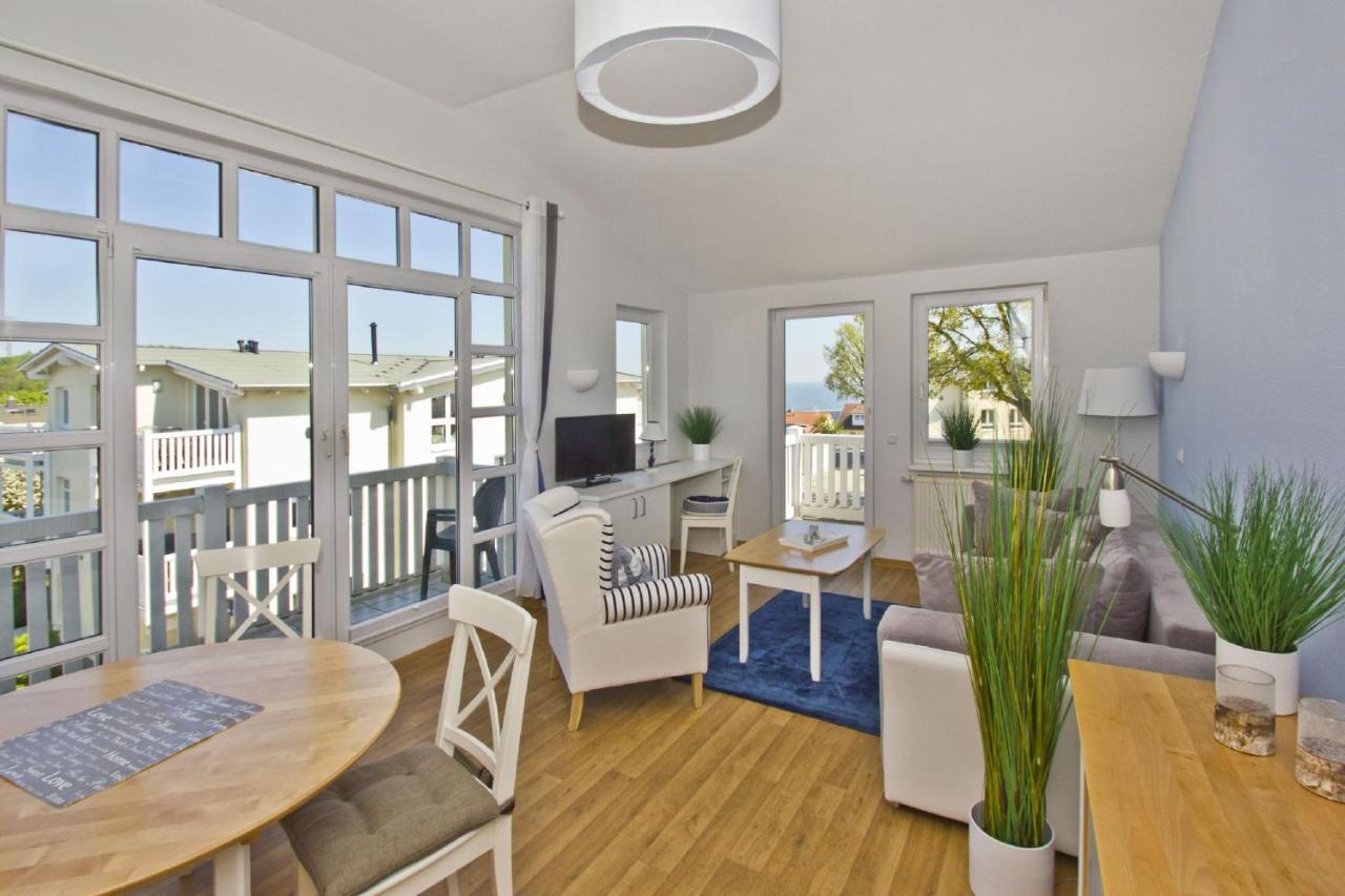 Mit Meerblick Und Balkon, Gratis Nutzung Vom Ahoi Erlebnisbad Und Sauna In Sellin - Meeresblick Fewo 48 Goehren  Zewnętrze zdjęcie